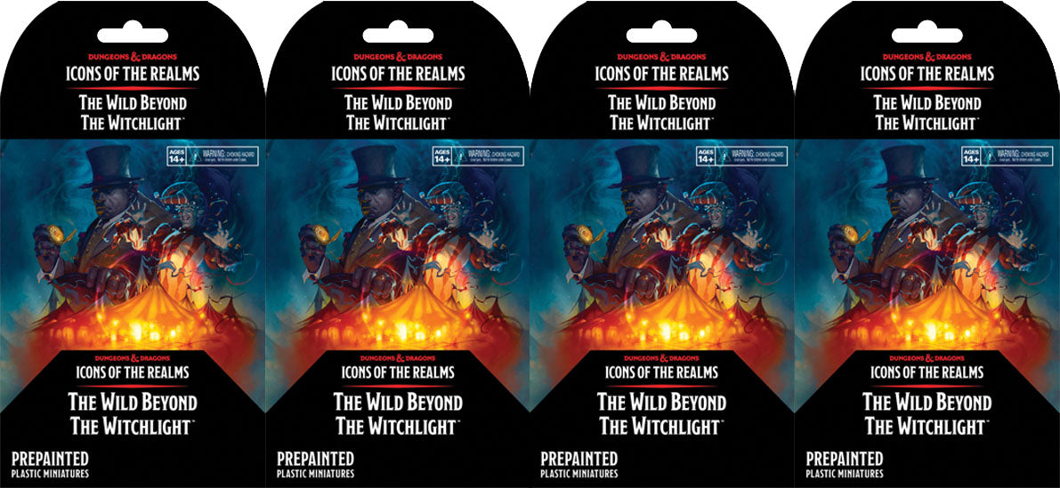 Dungeons & Dragons Fantasy Miniatures: Icons of the Realms Set 20 The Wild Beyond the Witchlight Booster Brick (8) | D20 Games