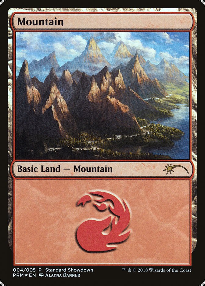 Mountain (4) [M19 Standard Showdown] | D20 Games