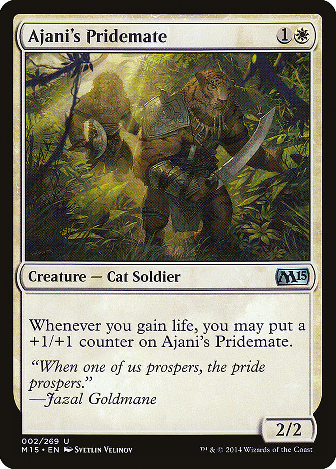 Ajani's Pridemate [Magic 2015] | D20 Games