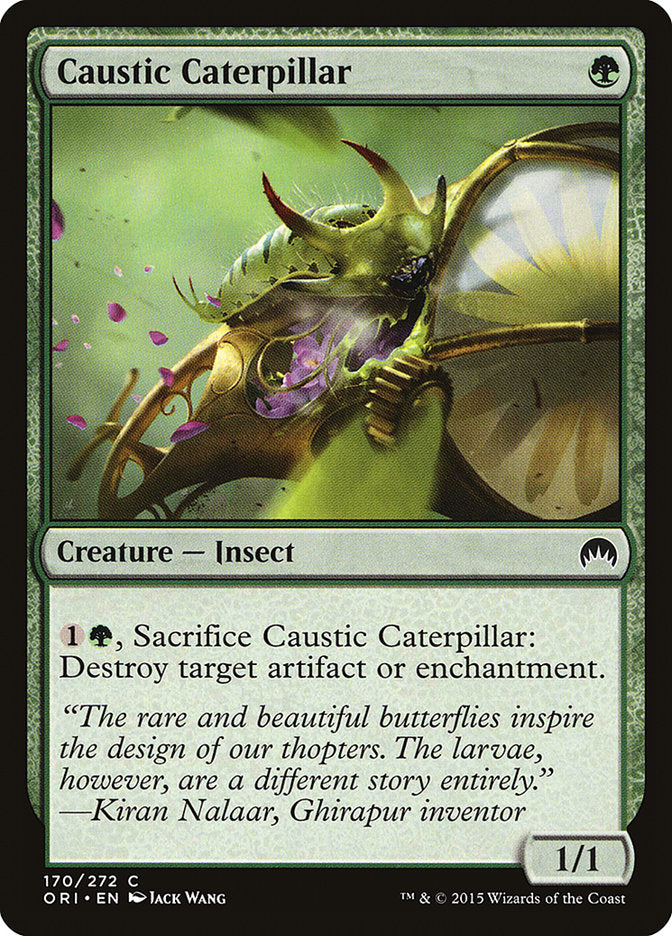 Caustic Caterpillar [Magic Origins] | D20 Games