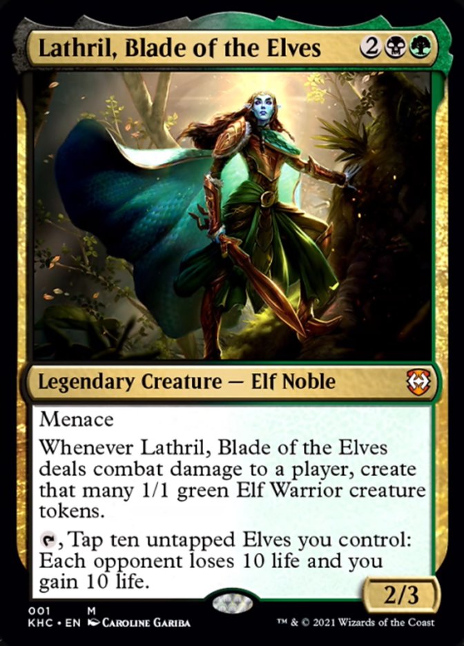 Lathril, Blade of the Elves [Kaldheim Commander] | D20 Games