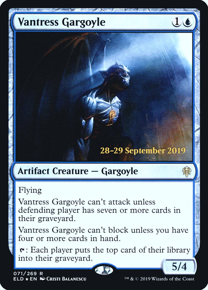 Vantress Gargoyle  [Throne of Eldraine Prerelease Promos] | D20 Games