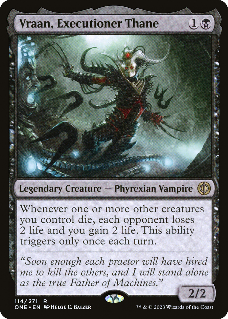 Vraan, Executioner Thane [Phyrexia: All Will Be One] | D20 Games