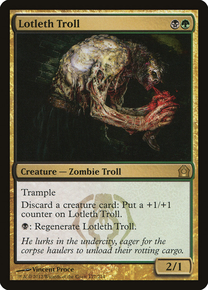 Lotleth Troll [Return to Ravnica] | D20 Games