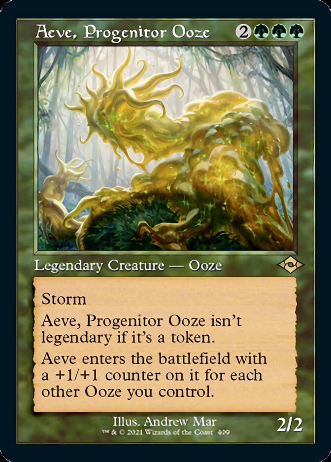 Aeve, Progenitor Ooze (Retro Foil Etched) [Modern Horizons 2] | D20 Games