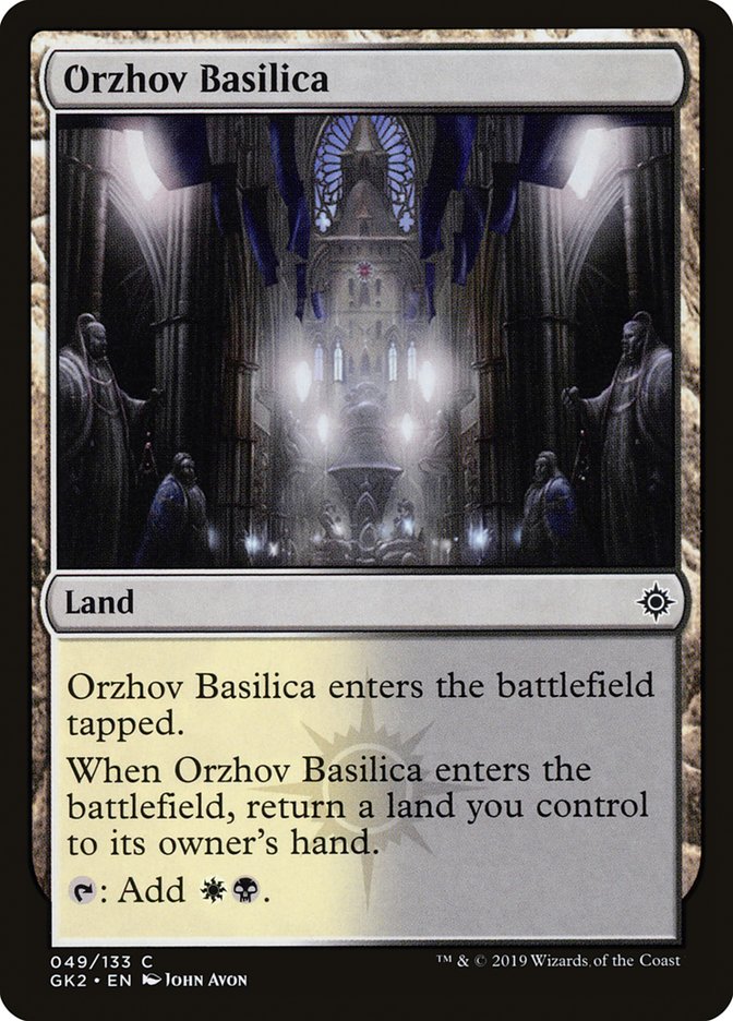 Orzhov Basilica [Ravnica Allegiance Guild Kit] | D20 Games