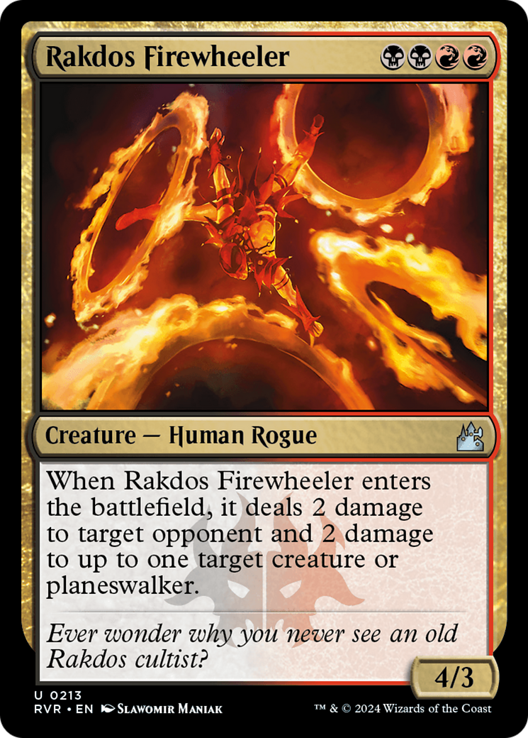 Rakdos Firewheeler [Ravnica Remastered] | D20 Games