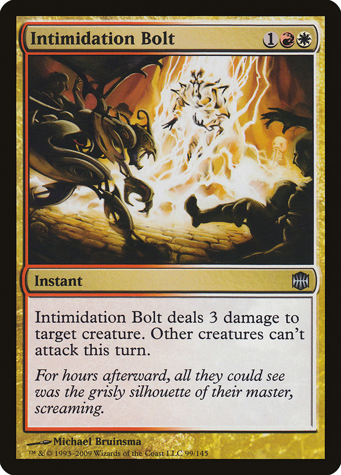 Intimidation Bolt [Alara Reborn] | D20 Games