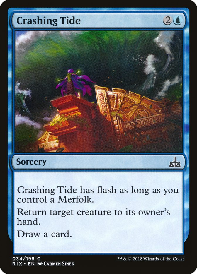 Crashing Tide [Rivals of Ixalan] | D20 Games