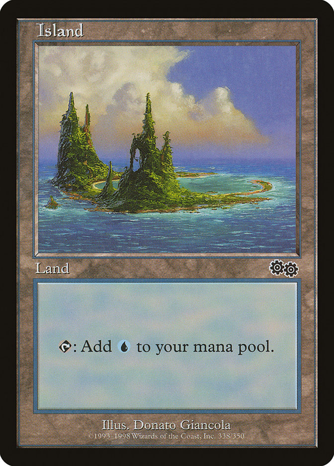 Island (338) [Urza's Saga] | D20 Games