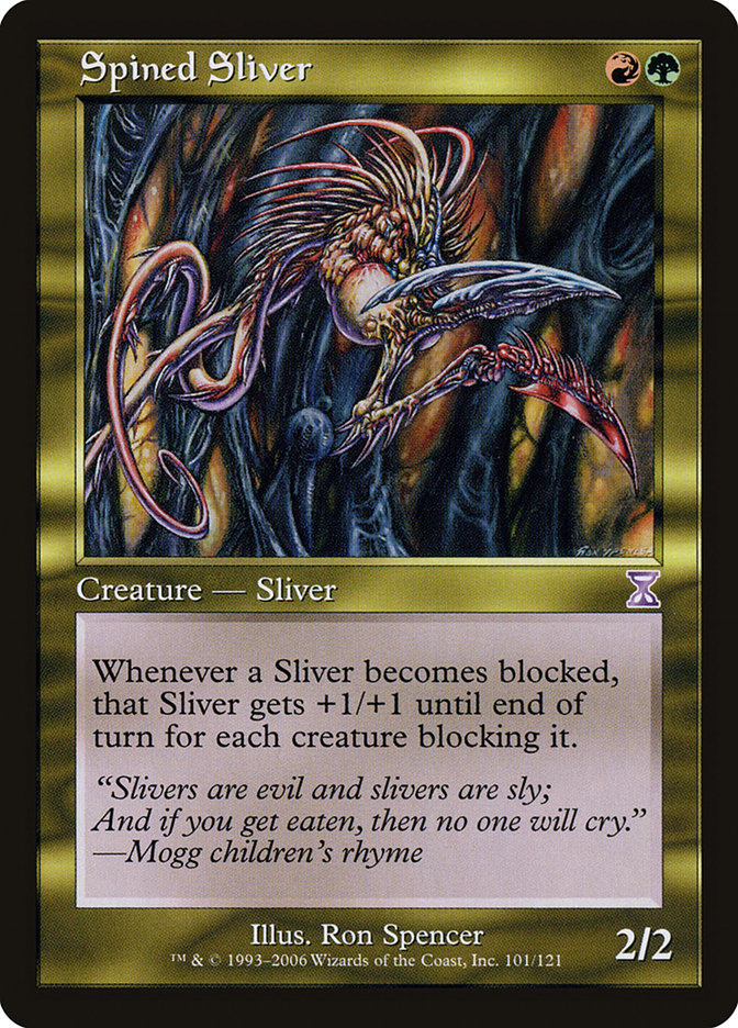 Spined Sliver [Time Spiral Timeshifted] | D20 Games