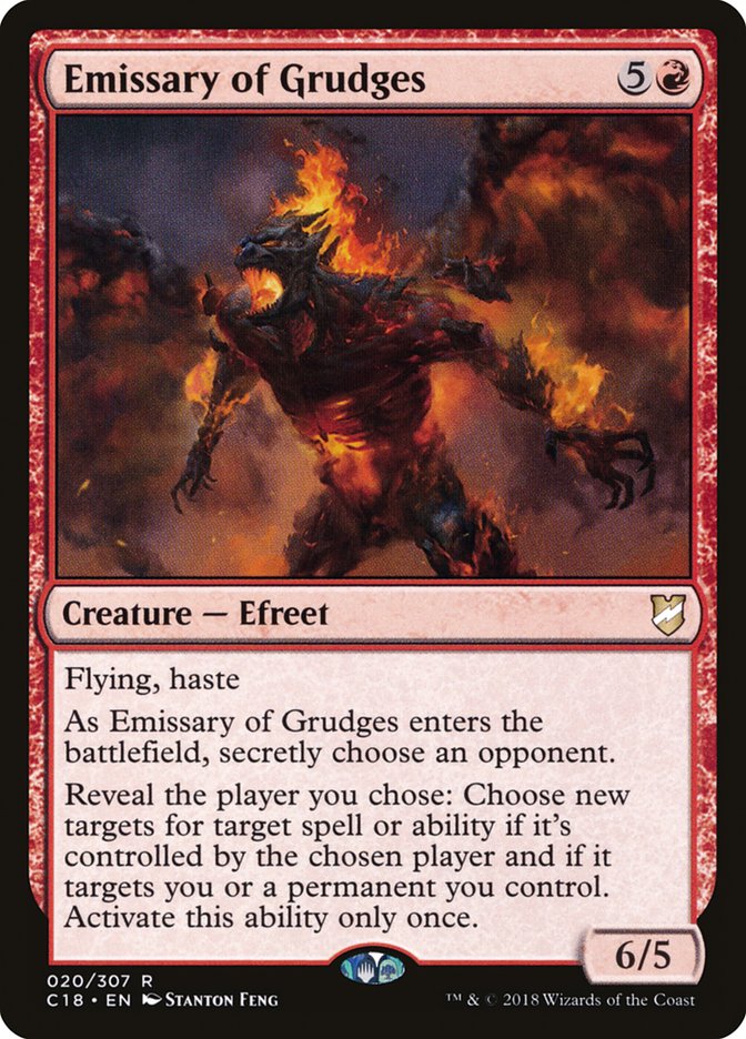 Emissary of Grudges [Commander 2018] | D20 Games