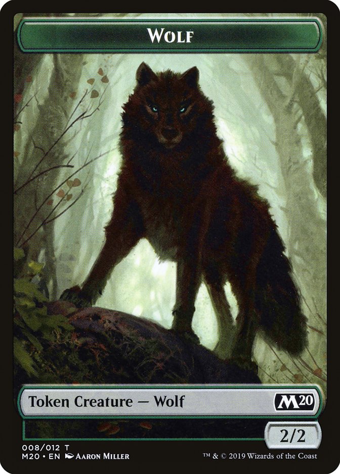 Wolf [Core Set 2020 Tokens] | D20 Games