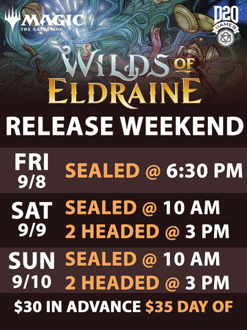 Sat 10am Release Wilds of Eldraine ticket - Sat, 09 2023