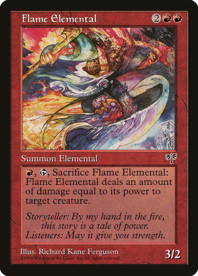 Flame Elemental [Mirage] | D20 Games