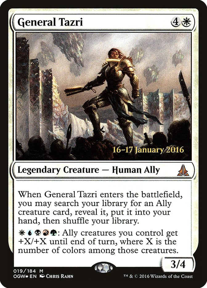 General Tazri [Oath of the Gatewatch Prerelease Promos] | D20 Games