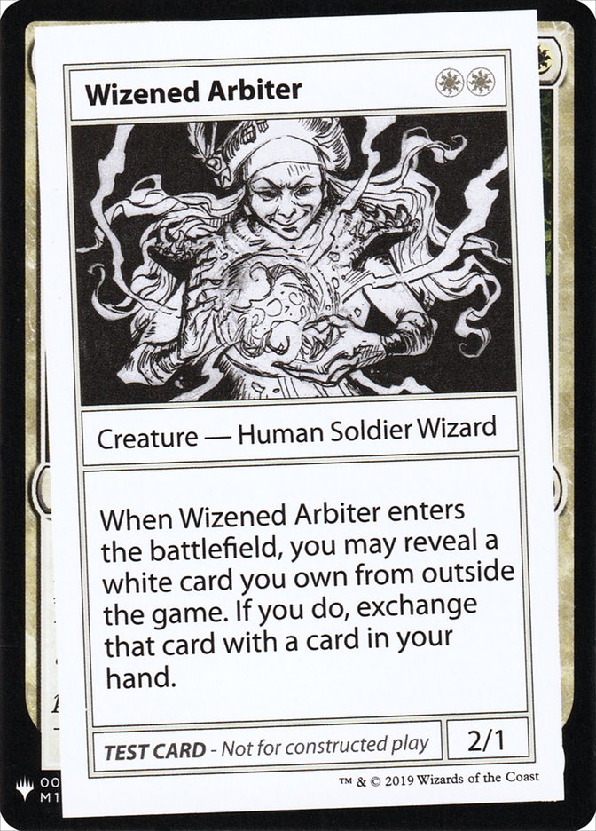 Wizened Arbiter [Mystery Booster Playtest Cards] | D20 Games