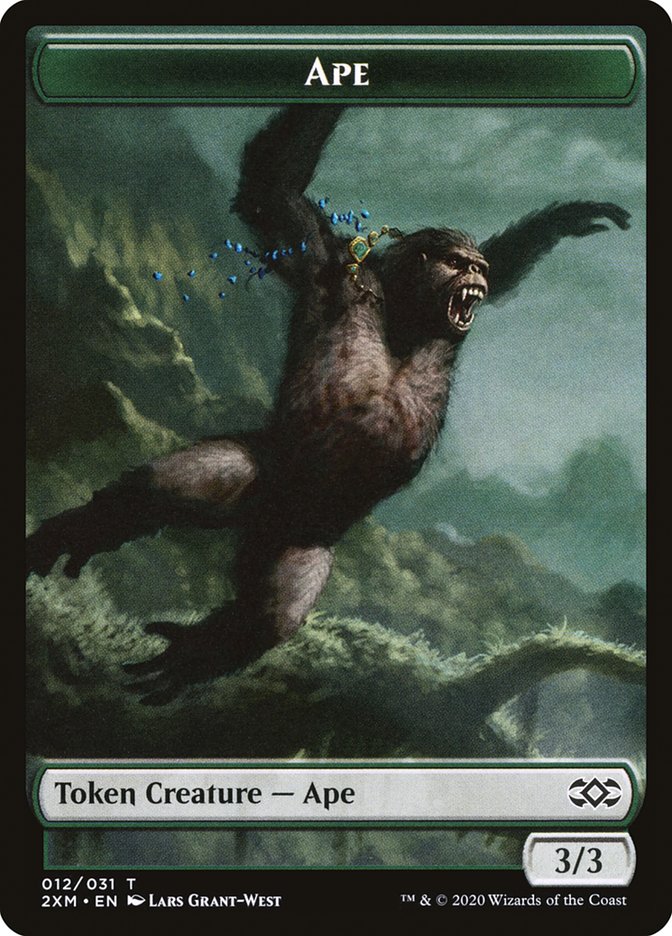 Ape [Double Masters Tokens] | D20 Games