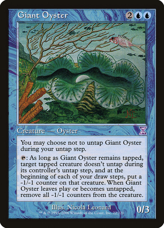Giant Oyster [Time Spiral Timeshifted] | D20 Games