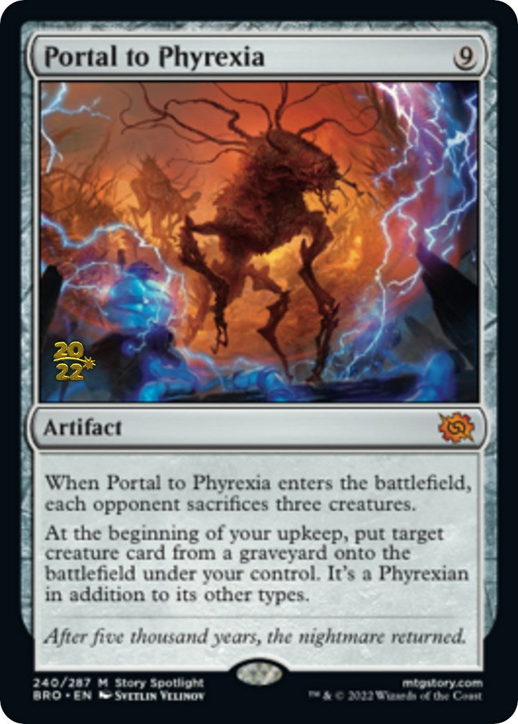 Portal to Phyrexia [The Brothers' War: Prerelease Promos] | D20 Games