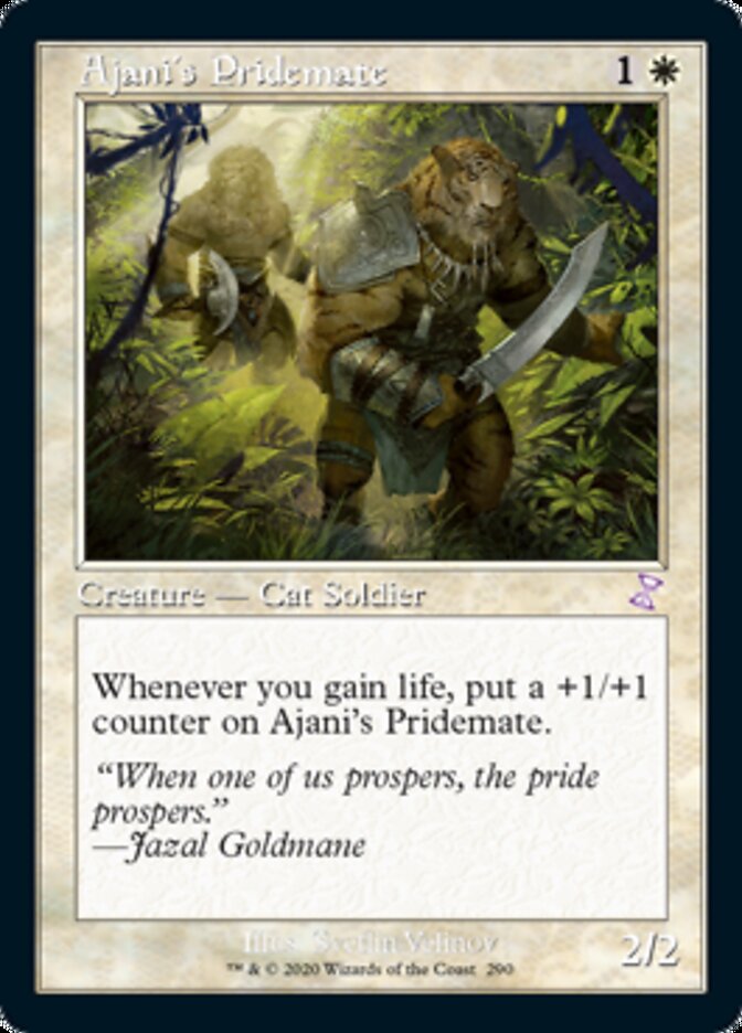 Ajani's Pridemate (Timeshifted) [Time Spiral Remastered] | D20 Games