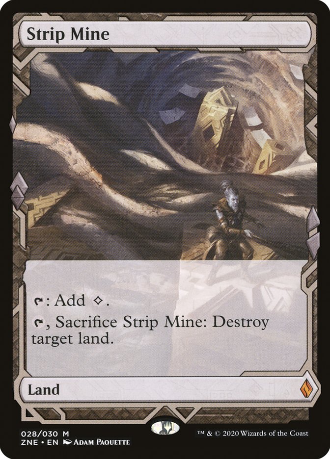 Strip Mine (Expeditions) [Zendikar Rising Expeditions] | D20 Games