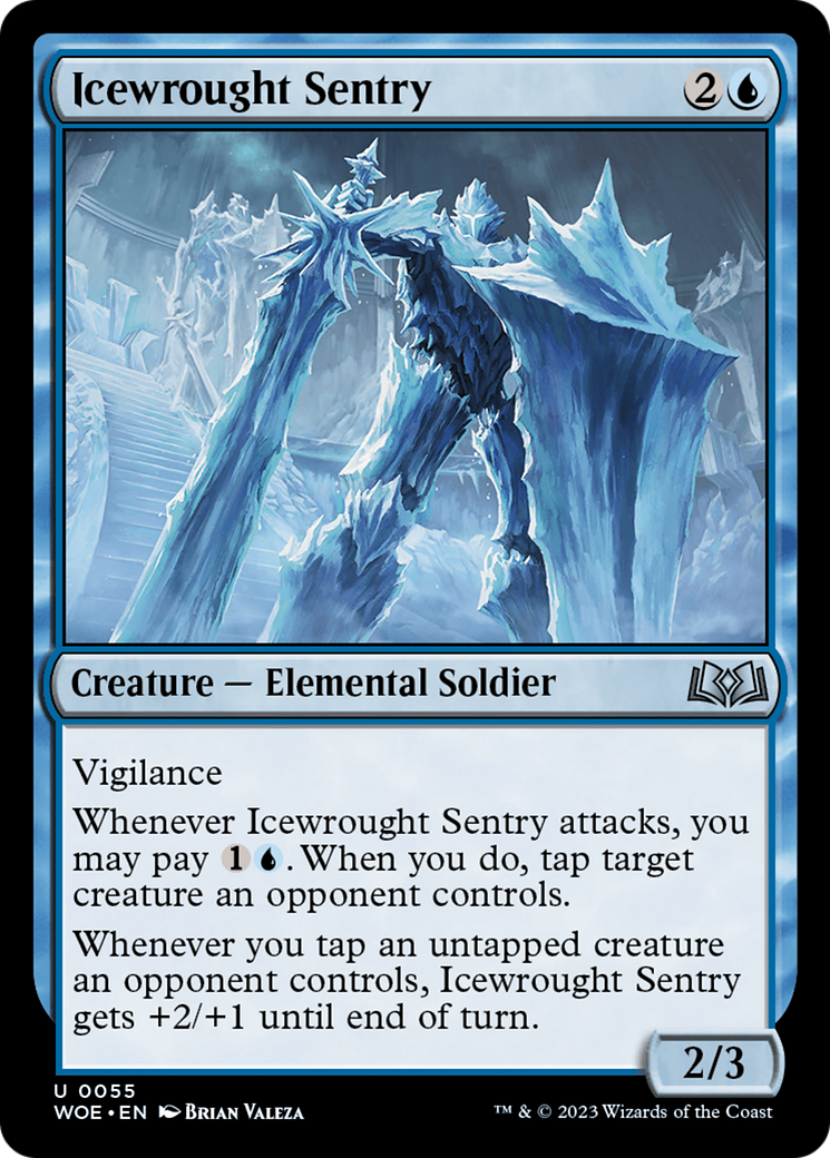 Icewrought Sentry [Wilds of Eldraine] | D20 Games