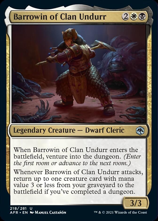 Barrowin of Clan Undurr [Dungeons & Dragons: Adventures in the Forgotten Realms] | D20 Games