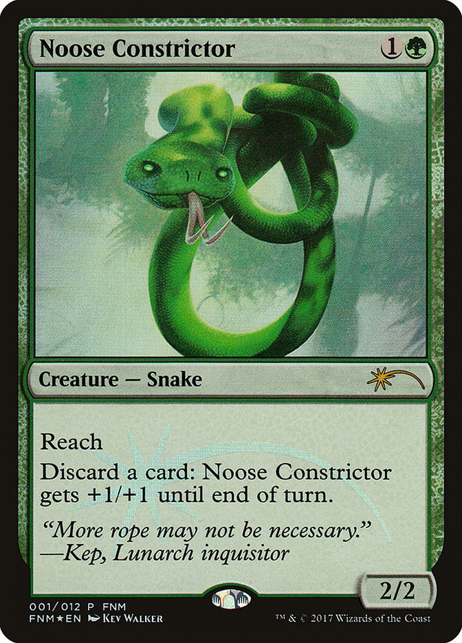 Noose Constrictor [Friday Night Magic 2017] | D20 Games