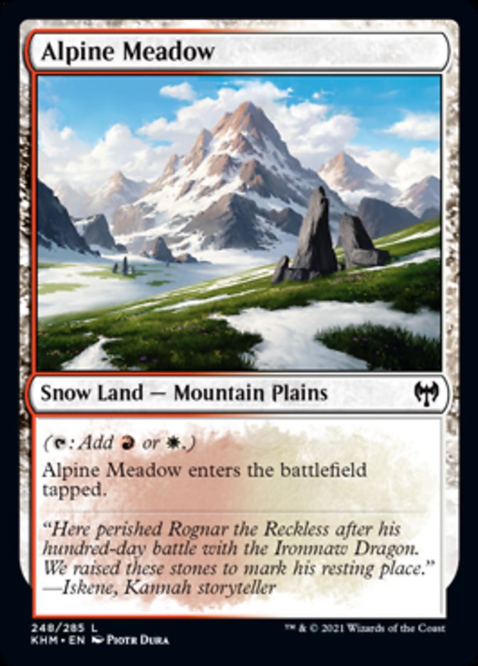 Alpine Meadow [Kaldheim] | D20 Games