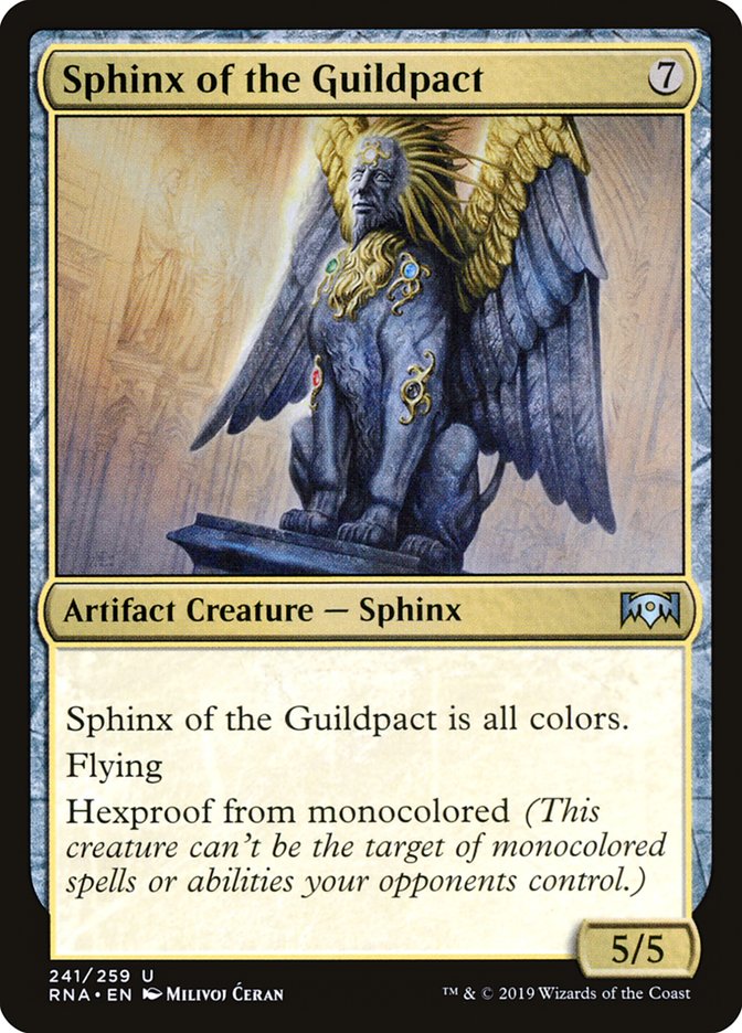 Sphinx of the Guildpact [Ravnica Allegiance] | D20 Games