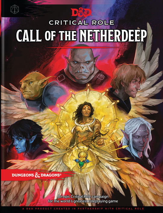Critical Role - Call of the Netherdeep Hard Cover | D20 Games