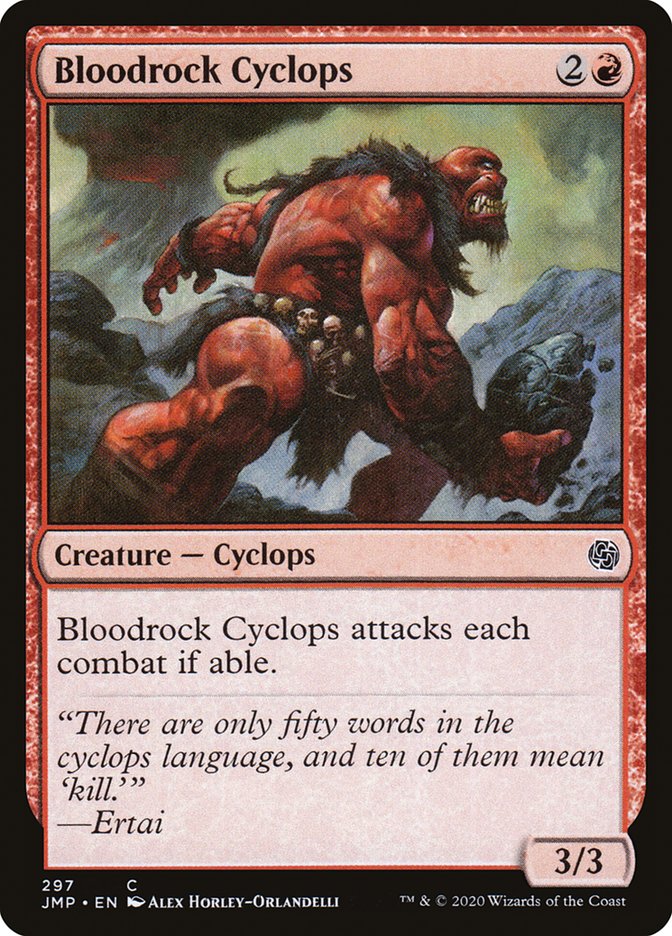 Bloodrock Cyclops [Jumpstart] | D20 Games