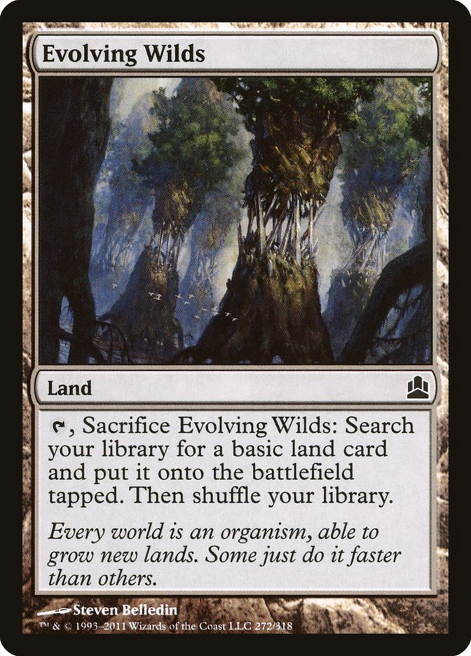 Evolving Wilds [Commander 2011] | D20 Games