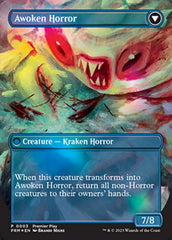 Thing in the Ice // Awoken Horror (Borderless Alternate Art) [Regional Championship Qualifiers 2023] | D20 Games