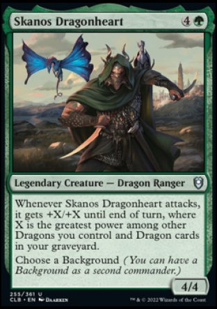 Skanos Dragonheart [Commander Legends: Battle for Baldur's Gate] | D20 Games