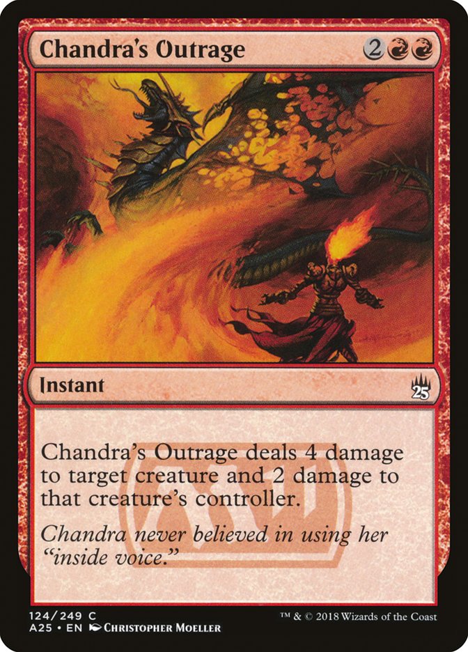 Chandra's Outrage [Masters 25] | D20 Games