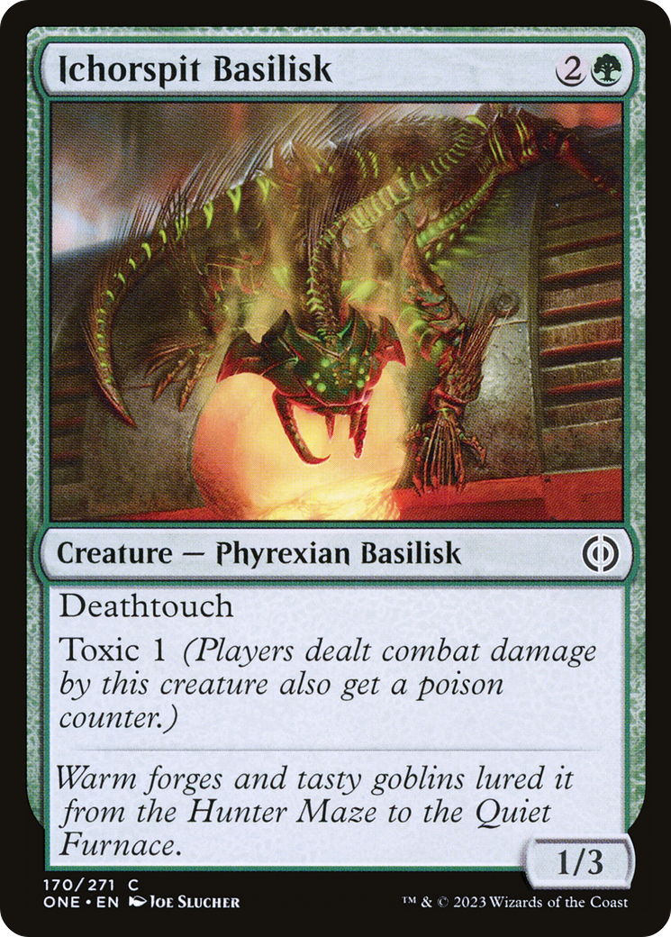 Ichorspit Basilisk [Phyrexia: All Will Be One] | D20 Games