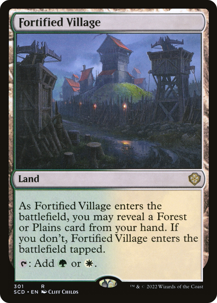 Fortified Village [Starter Commander Decks] | D20 Games