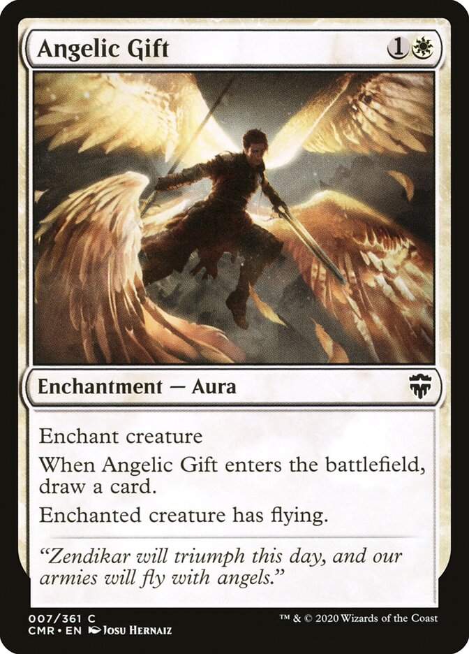 Angelic Gift [Commander Legends] | D20 Games