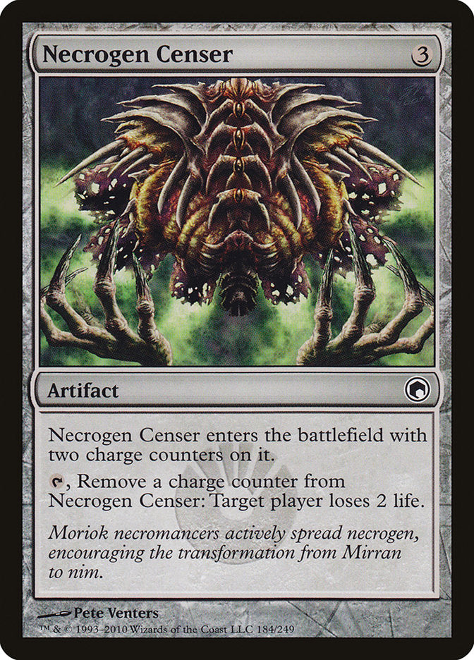 Necrogen Censer [Scars of Mirrodin] | D20 Games