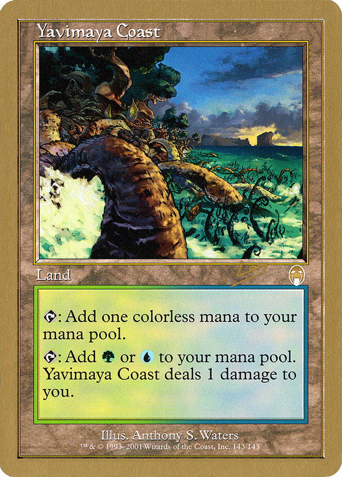 Yavimaya Coast (Raphael Levy) [World Championship Decks 2002] | D20 Games