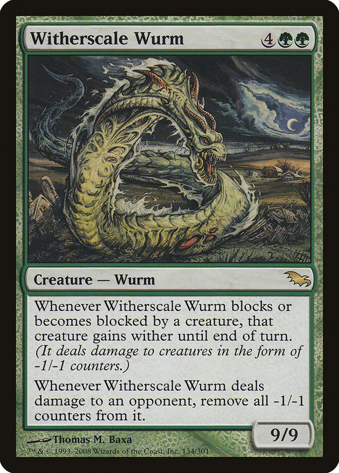 Witherscale Wurm [Shadowmoor] | D20 Games