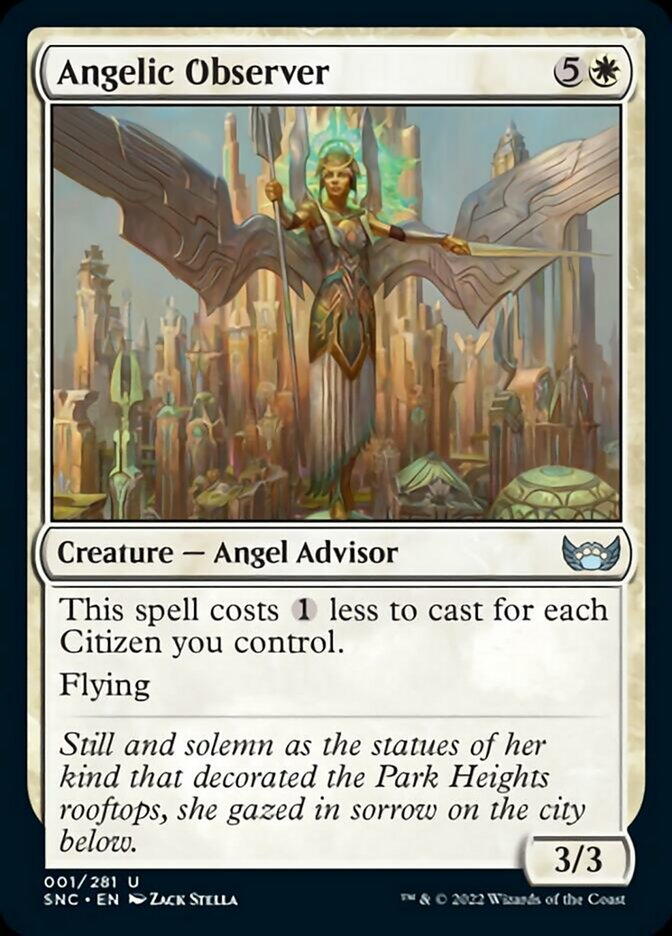 Angelic Observer [Streets of New Capenna] | D20 Games