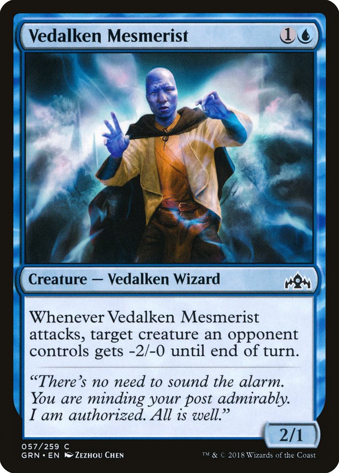 Vedalken Mesmerist [Guilds of Ravnica] | D20 Games