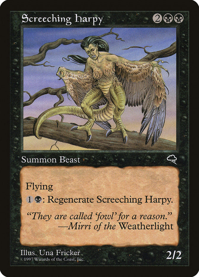 Screeching Harpy [Tempest] | D20 Games