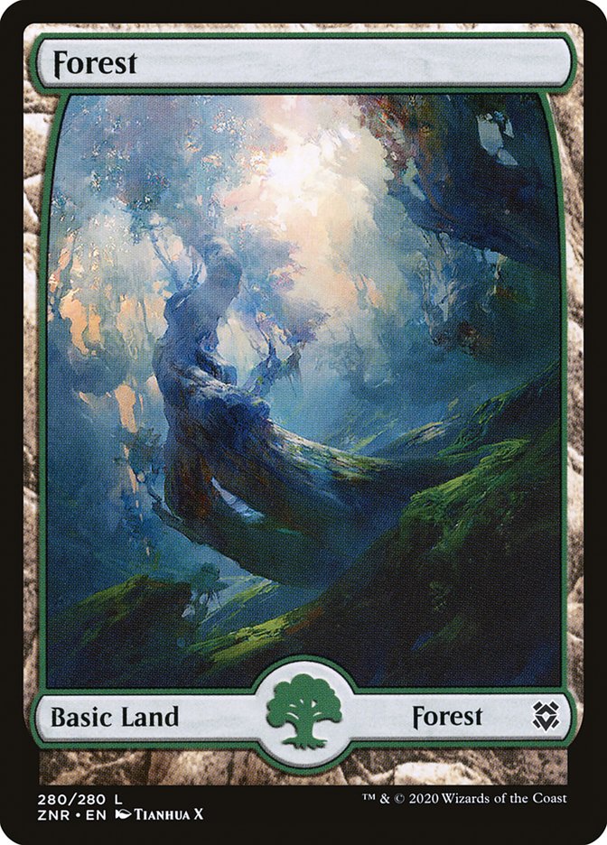 Forest (280) [Zendikar Rising] | D20 Games