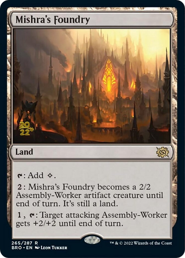 Mishra's Foundry [The Brothers' War: Prerelease Promos] | D20 Games