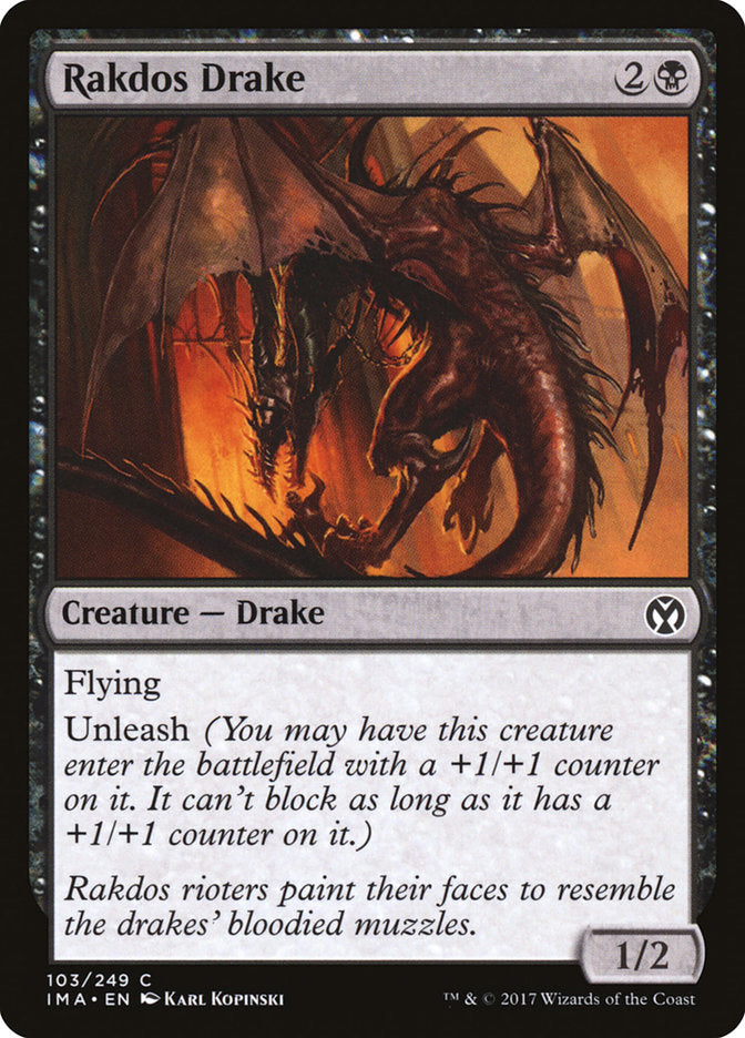 Rakdos Drake [Iconic Masters] | D20 Games