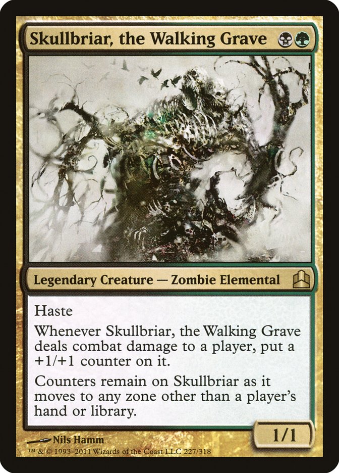 Skullbriar, the Walking Grave [Commander 2011] | D20 Games